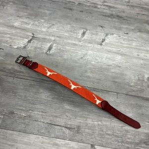 Asher Riley Texas Longhorns Needlepoint Belt 16